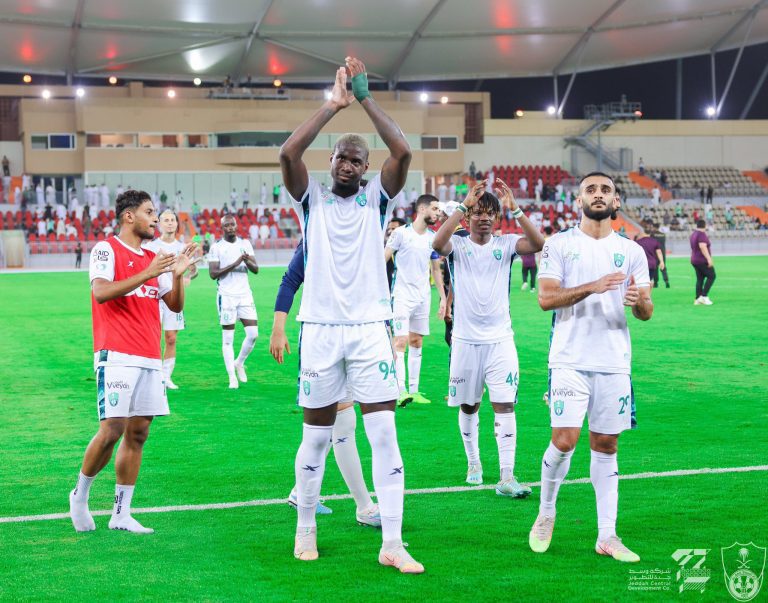 Al Ahli players celebrating