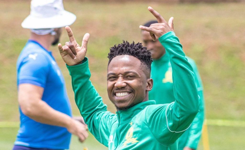 Cassius Mailula training at Mamelodi Sundowns