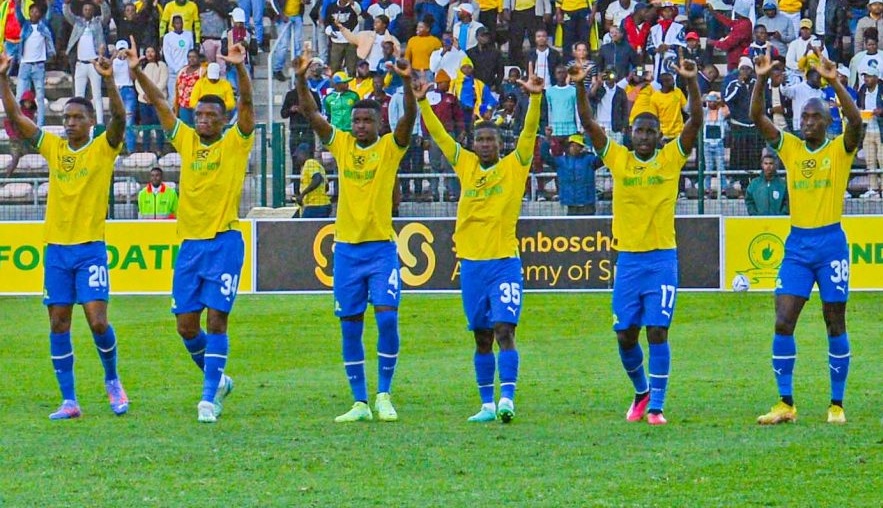 Mamelodi Sundowns Thanking there Fans