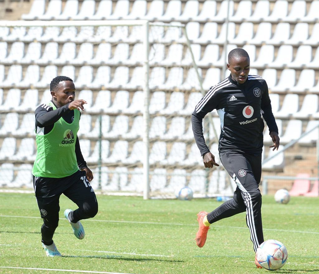 Orlando Pirates in training