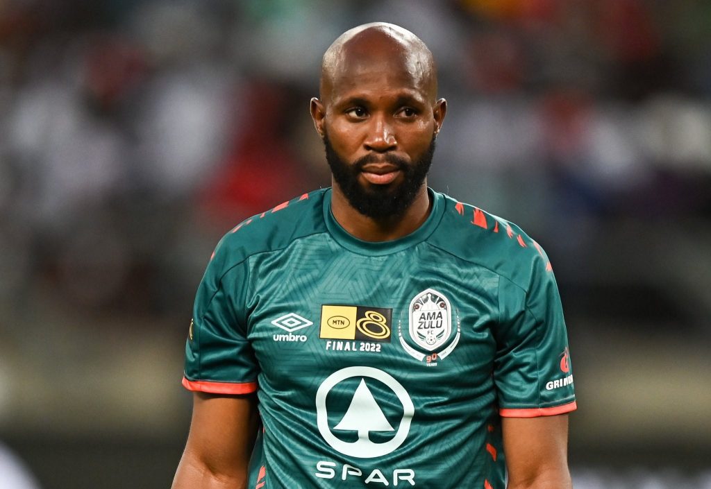 Ramahlwe Mphahlele playing for Amazulu