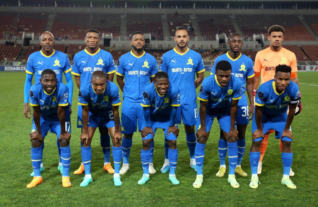 Mamelodi Sundowns team.