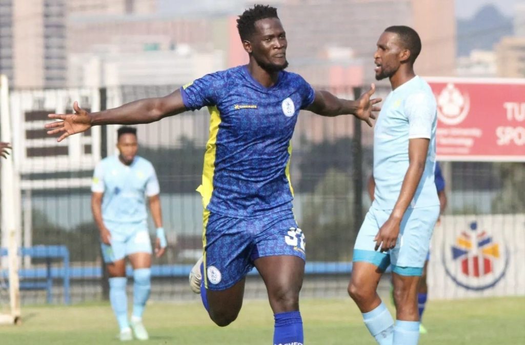 Pretoria Callies striker Siphelele Mthembu