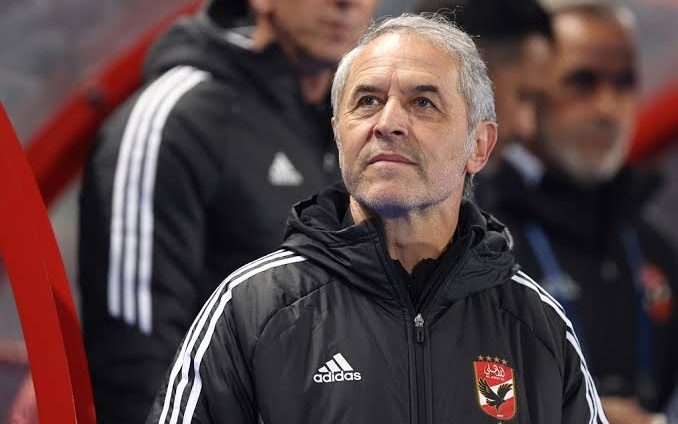 Al Ahly's coach Marcel Koller 