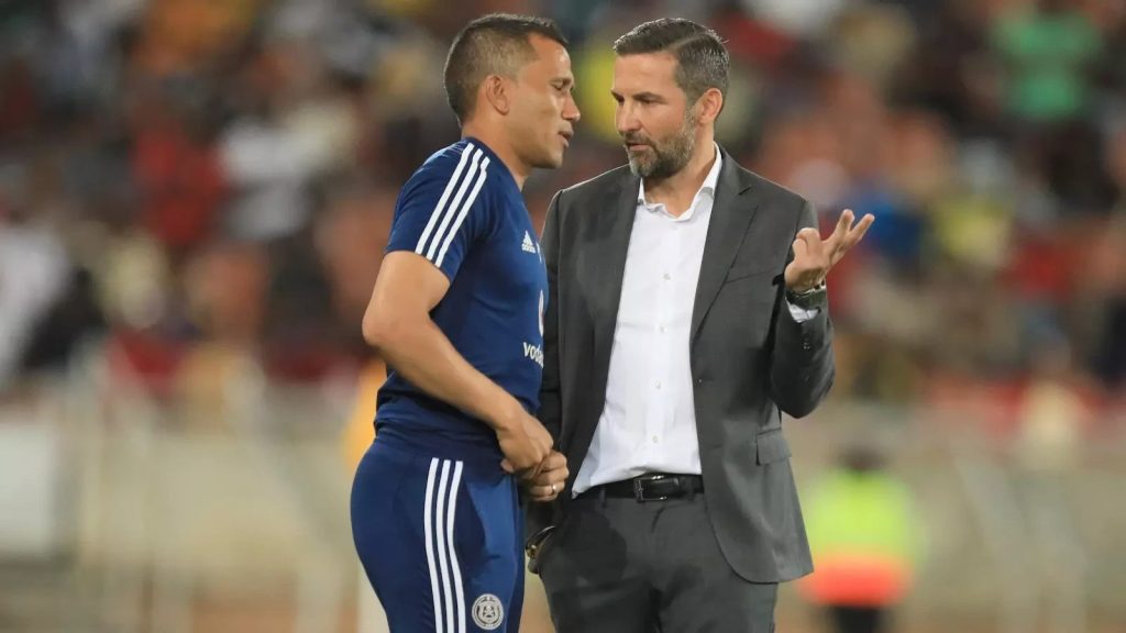 Fadlu Davids with Josef Zinnbauer