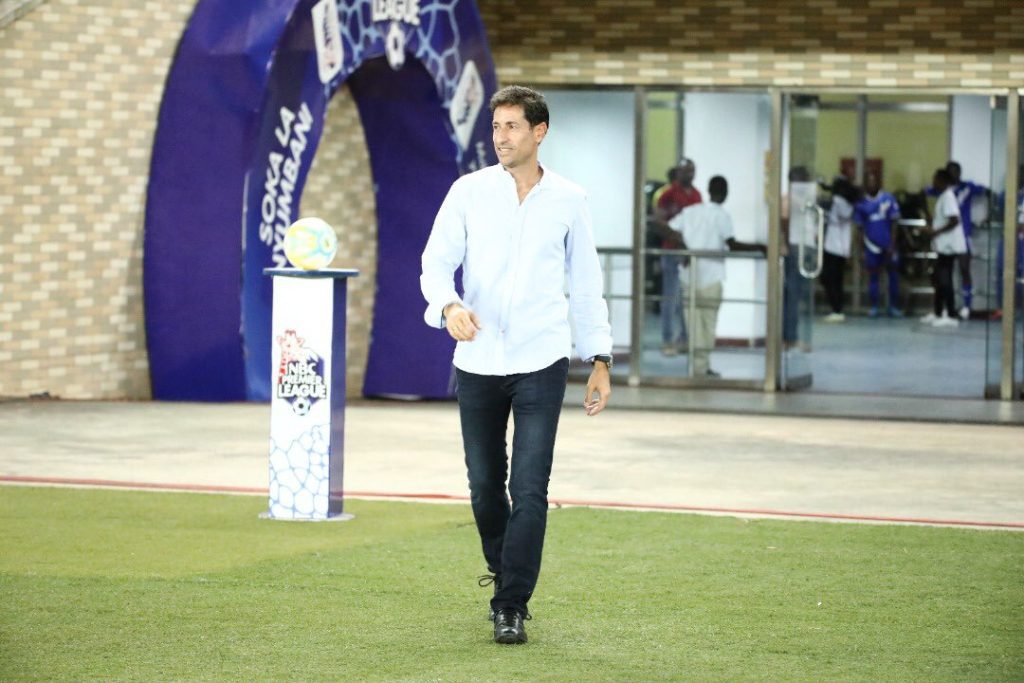 Former Real Madrid assistant coach Pablo Franco