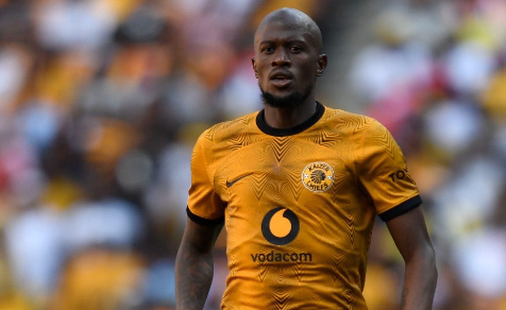 Sifiso Hlanti Kaizer Chiefs defender playing football