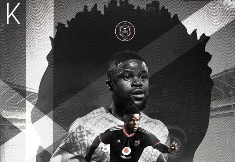 Lesedi Kapinga Orlando Pirates player