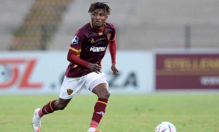 Ibraheem Jabaar Stellenbosch FC attacker