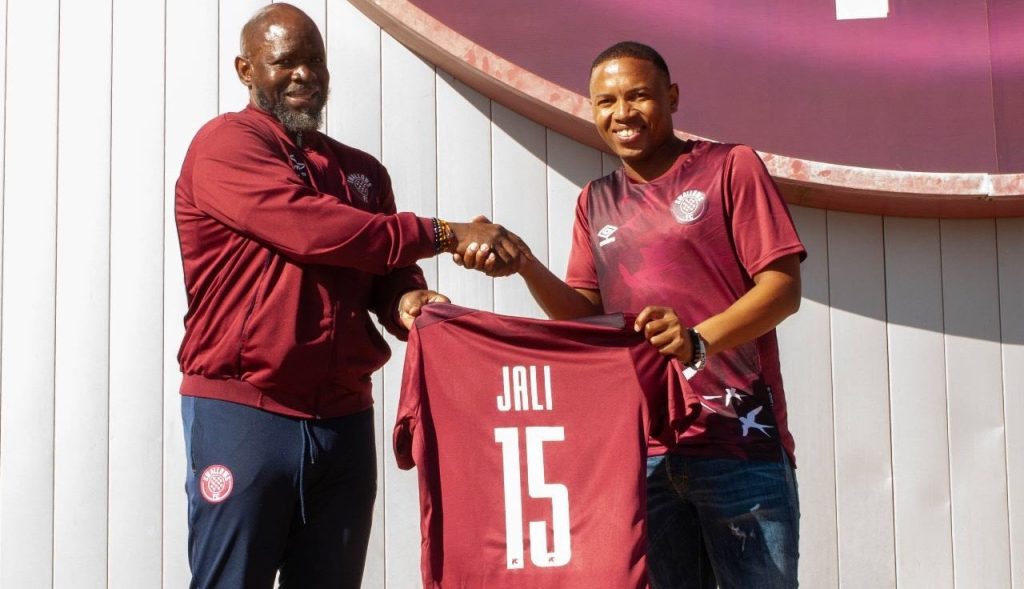 Andile jali reunites with Komphela at swallows FC