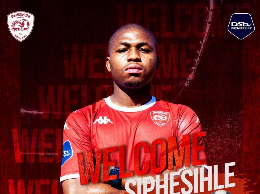 Sekhukhune United new midfielder Siphesihle Mkhize