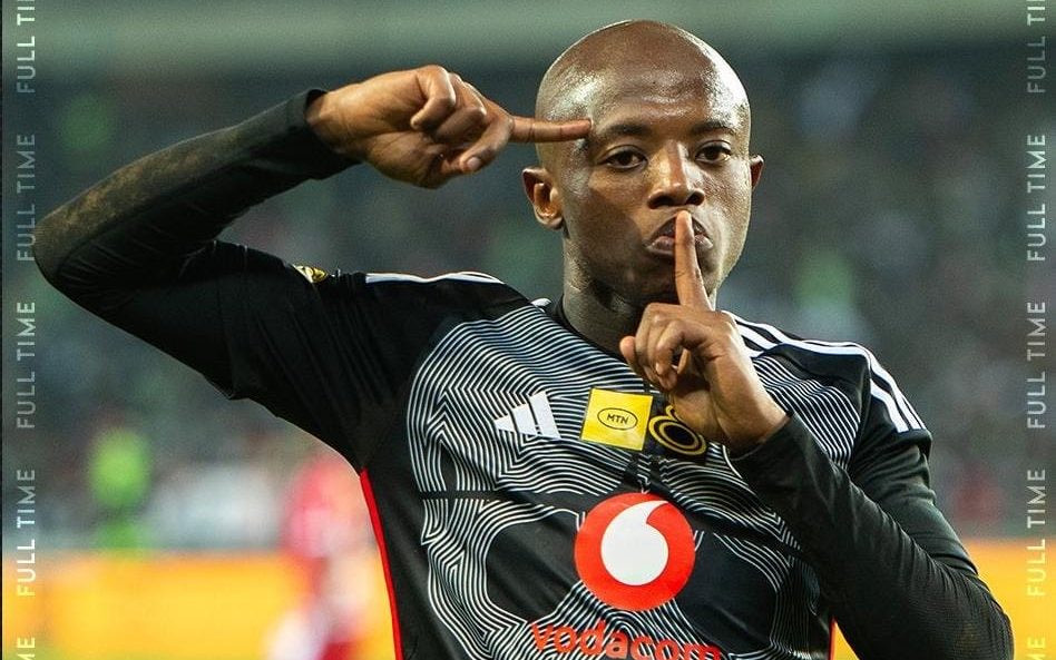 Zakhele Lepasa Orlando Pirates hattrick hero