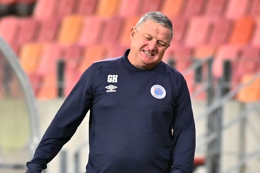 Gavin Hunt SuperSport United coach