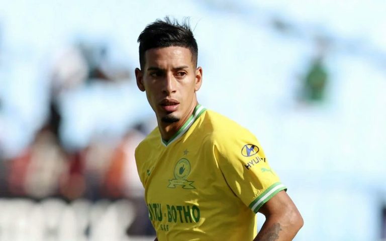 Mamelodi Sundowns player Gaston Sirino