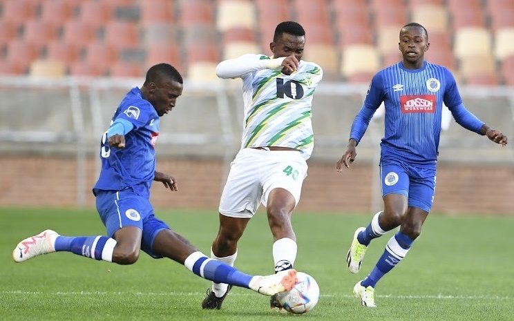 SuperSport United in action against Golden Arrows