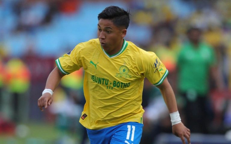 Mamelodi Sundowns player Marcello Allende