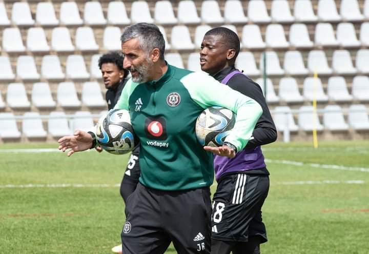 Orlando Pirates coach Jose Riveiro