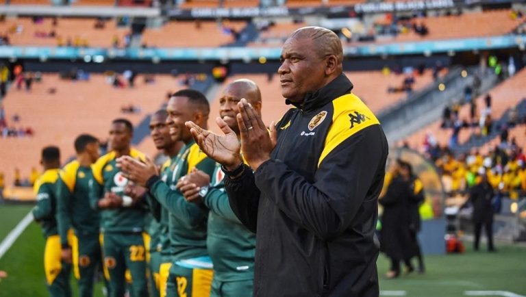 Molefi Ntseki and his Chiefs technical staff