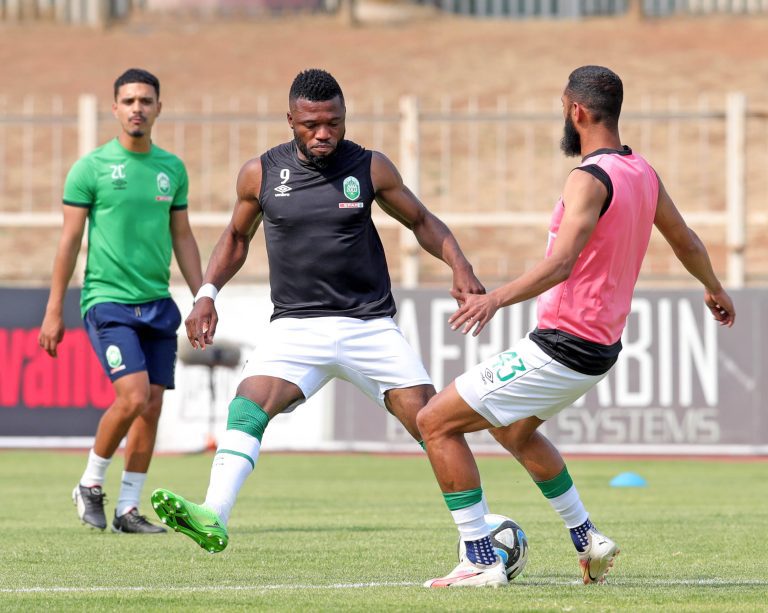 AmaZulu FC warm up