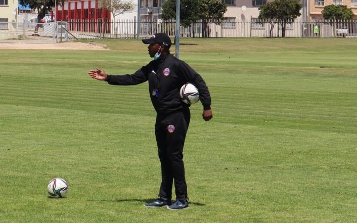 Chippa United coach Siya Gwambi