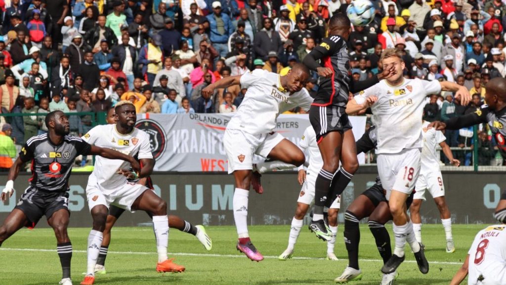 Orlando Pirates beat 10-man Stellenbosch FC in an MTN8 semi final, first leg clash