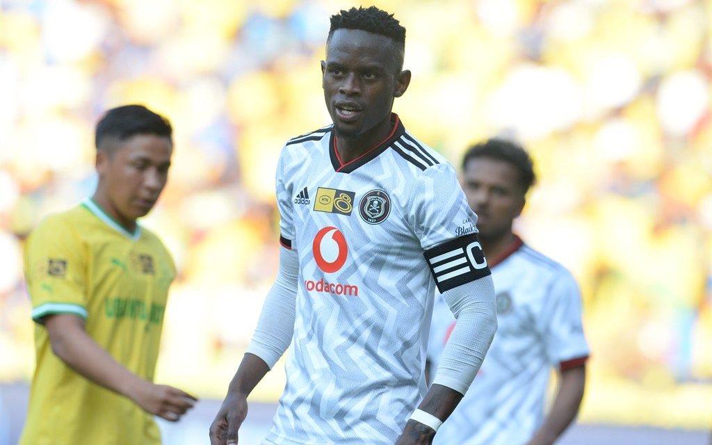 Orlando Pirates captain Innocent Maela 