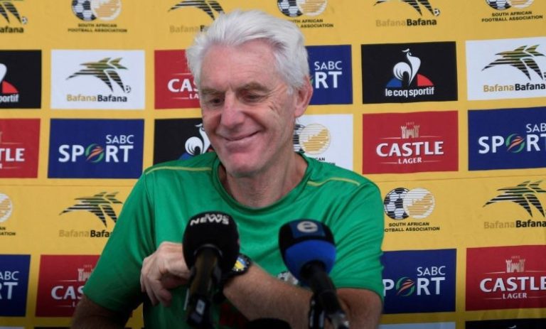 Bafana Bafana coach Hugo Broos