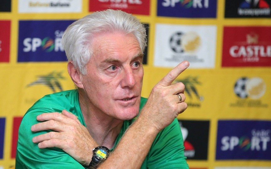 Bafana Bafana coach Hugo Broos