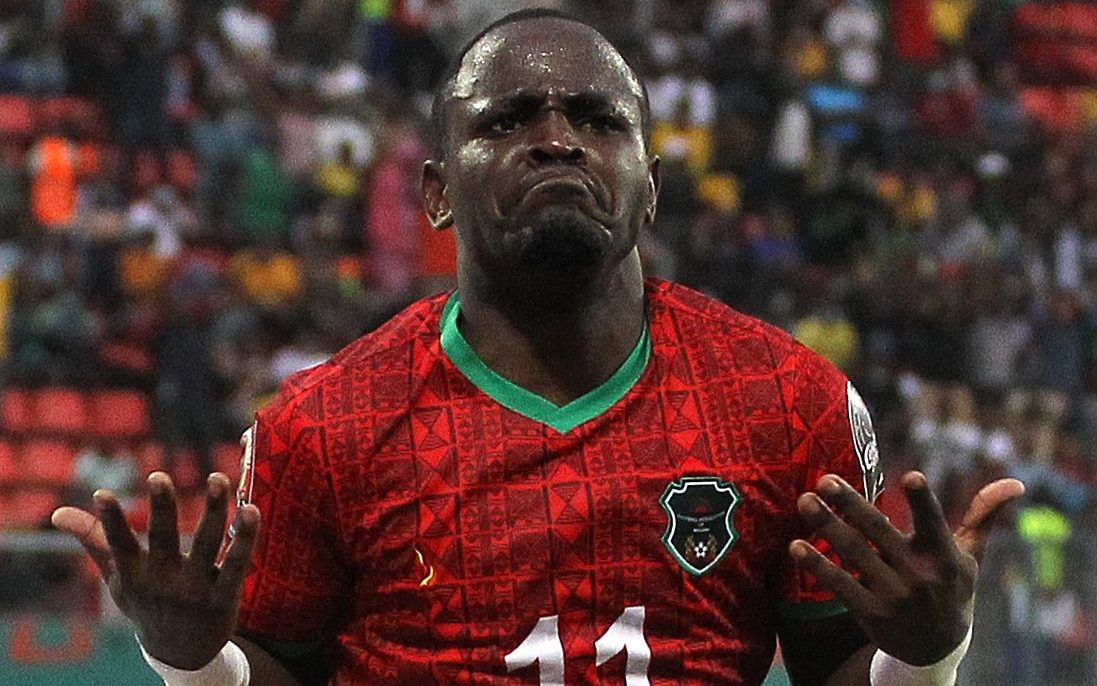 Malawi's striker Gabadinho Mhango world cup 