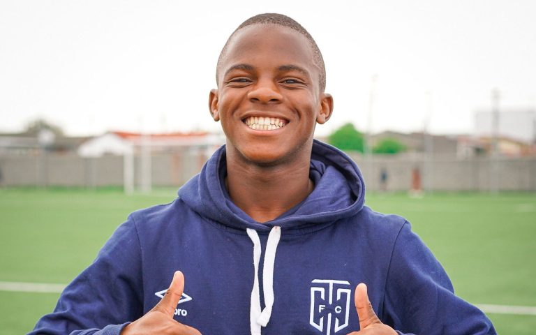 Cape Town City starlet Kaka Sifumba