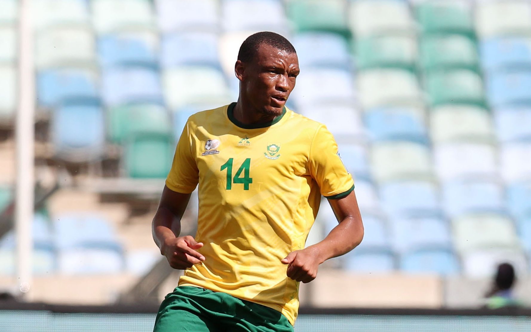 Bafana Bafana player Mothobi Mvala