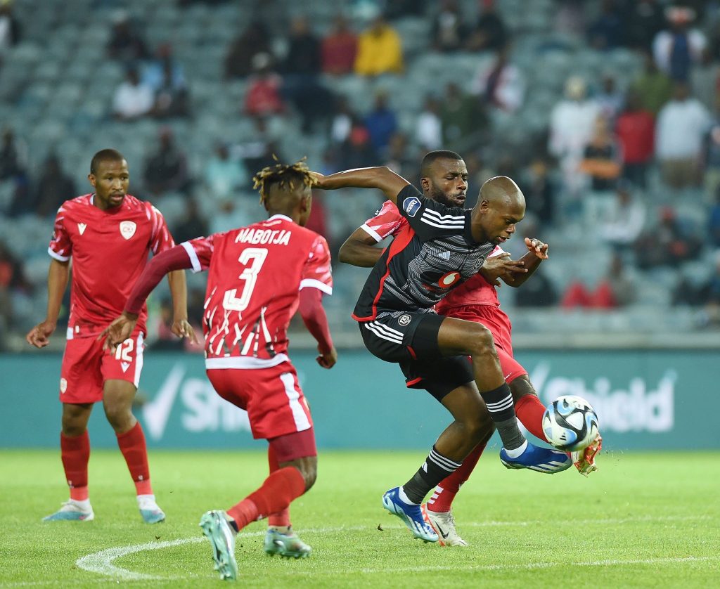 Orlando Pirates against Sekhukhune United