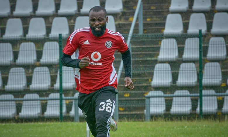 Orlando Pirates midfielder Makhehleni Makhaula