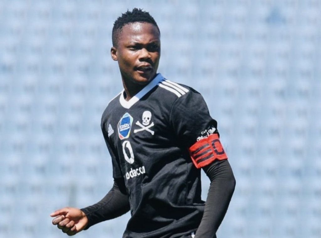 Orlando Pirates defender Thabiso Sesane