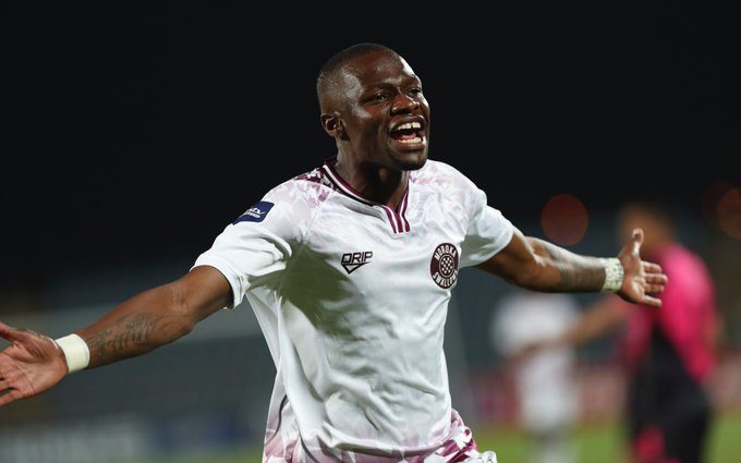 Orlando Pirates loan striker Tshegofatso Mabasa