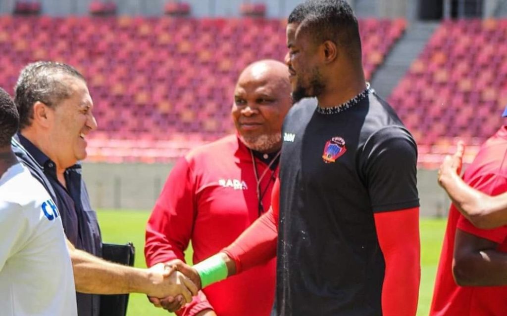 Stanley Nwabili meets Jose Peseiro