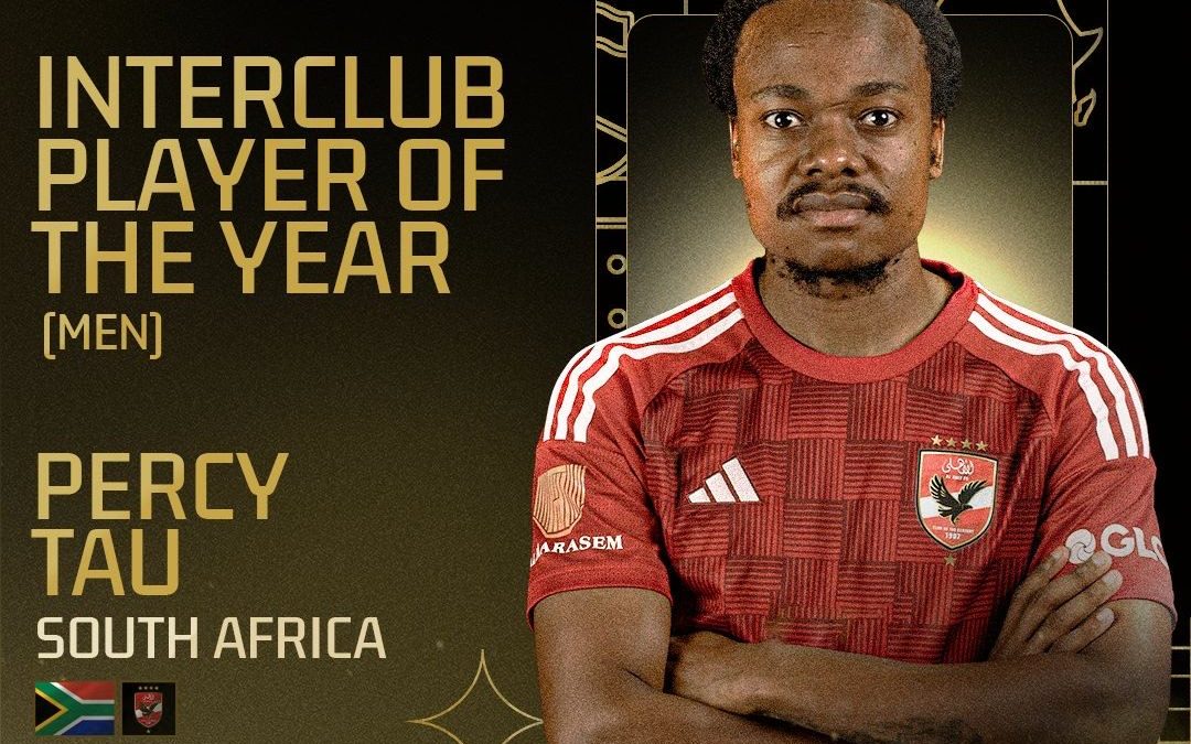 Al Ahly star Percy Tau grateful