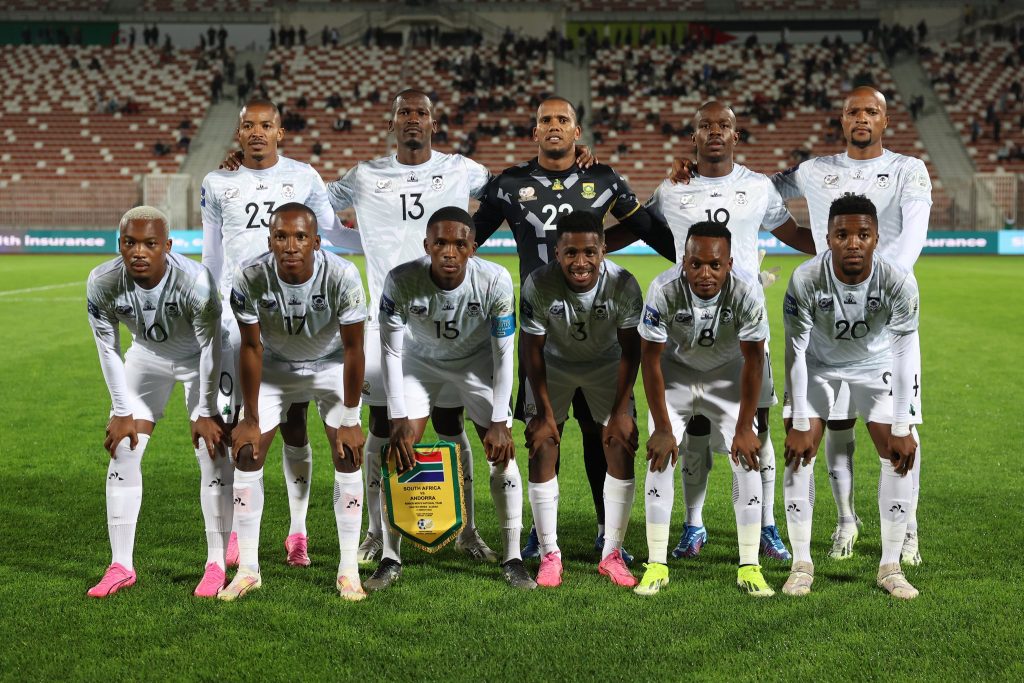 Goss in the Bafana Bafana team