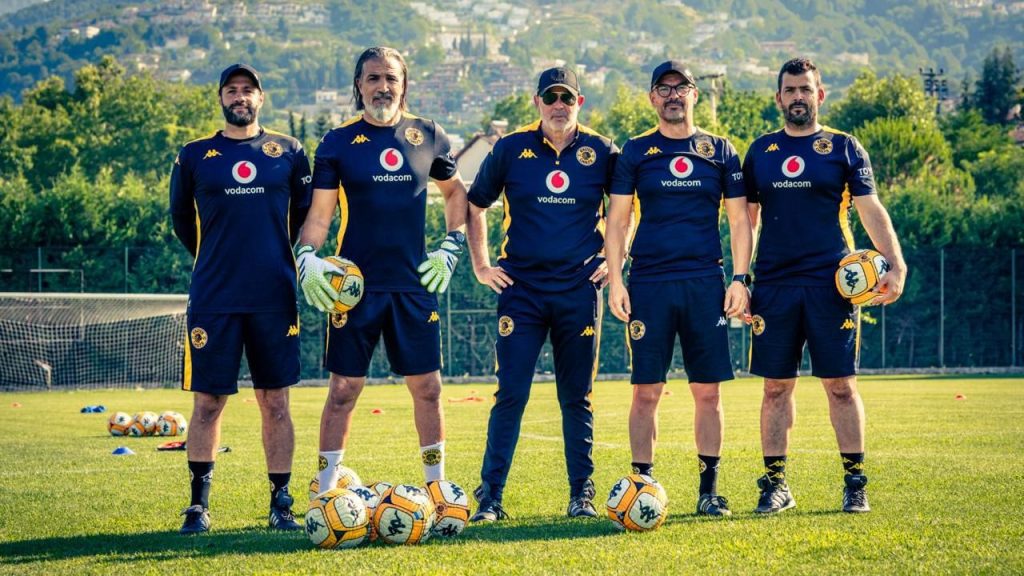 Kaizer Chiefs technical team led by head coach Nasreddine Nabi