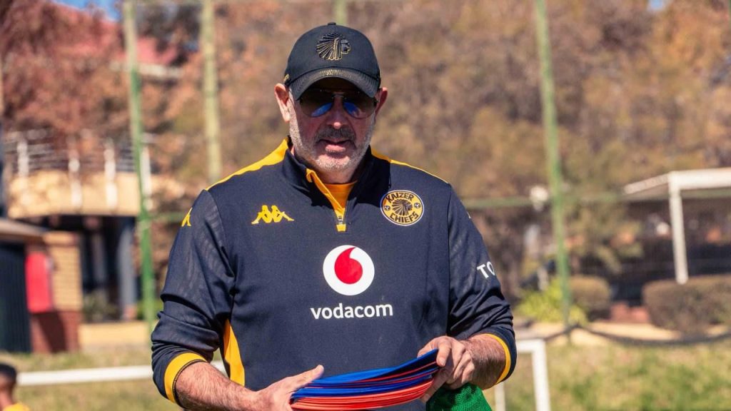 Nasreddine Nabi, head coach of Kaizer Chiefs