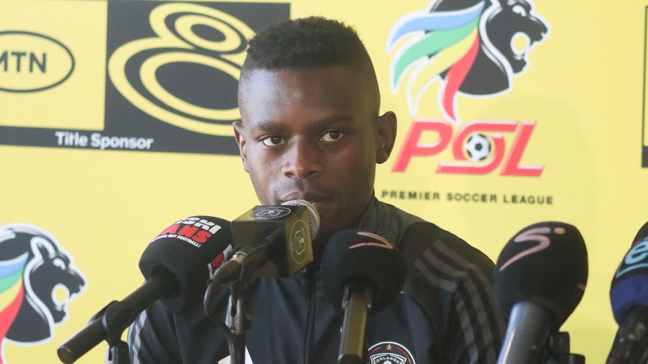 Orlando Pirates captain Innocent Maela