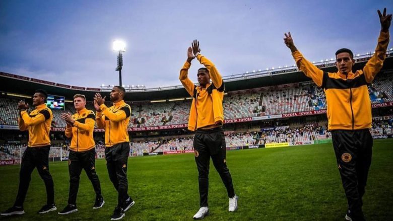 Kaizer Chiefs players ahead of a recent Betway Premiership tie