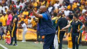 Mamelodi Sundowns head coach Manqoba Mngqithi during a recent match