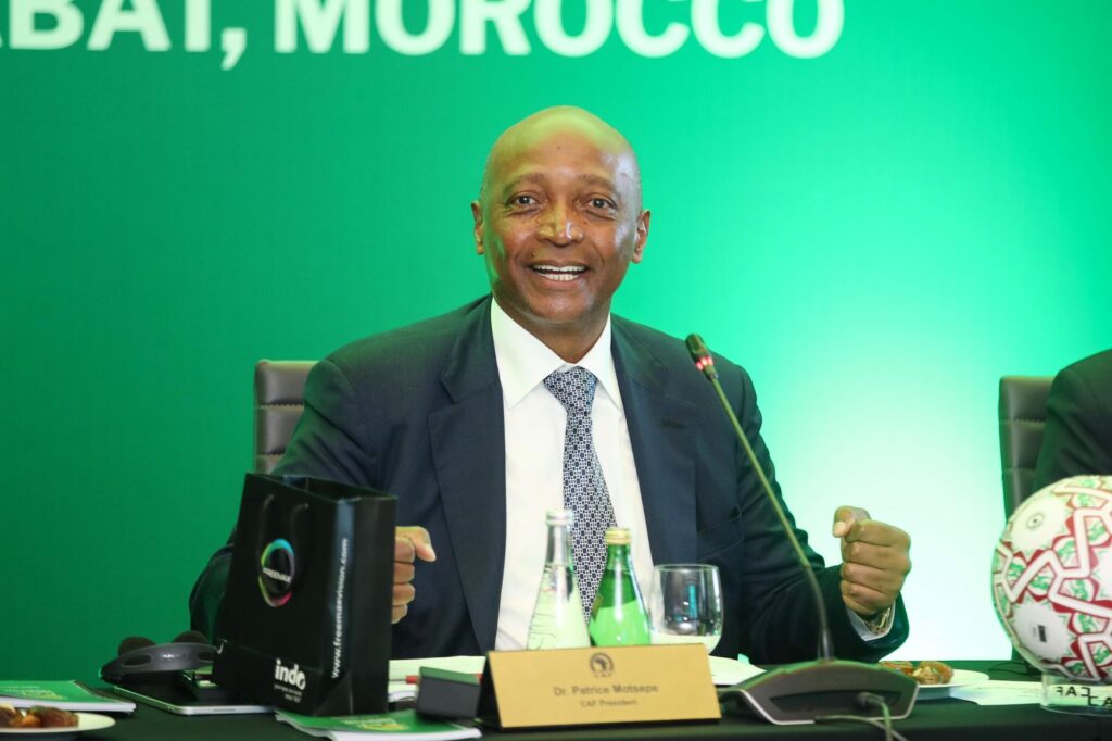 CAF president Patrice Motsepe