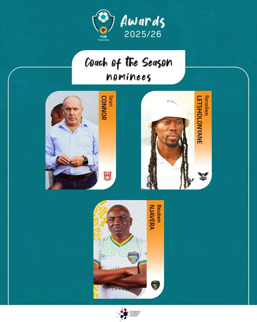2025:26 Botswana Premier League Coach of the Season award