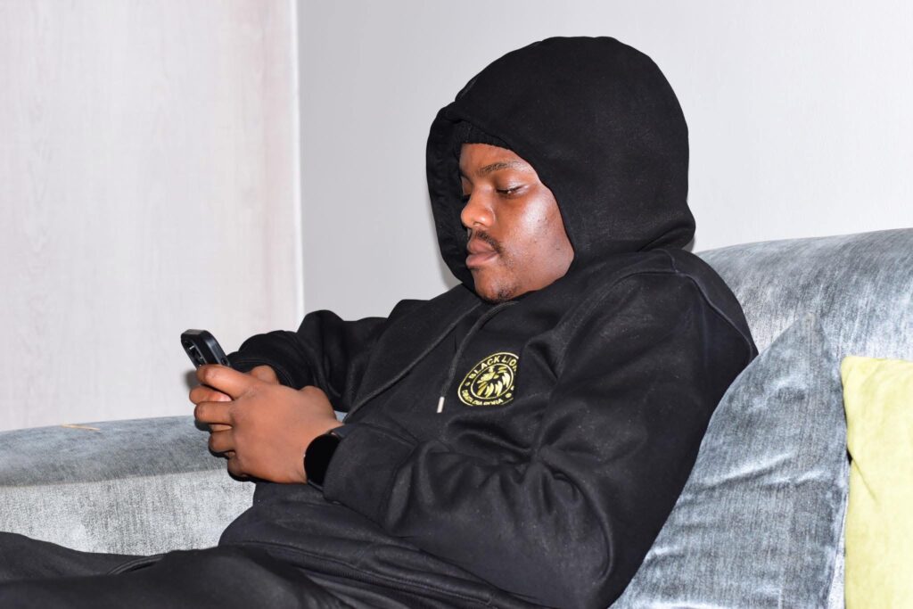 Black Lions defender Xolani Cossa