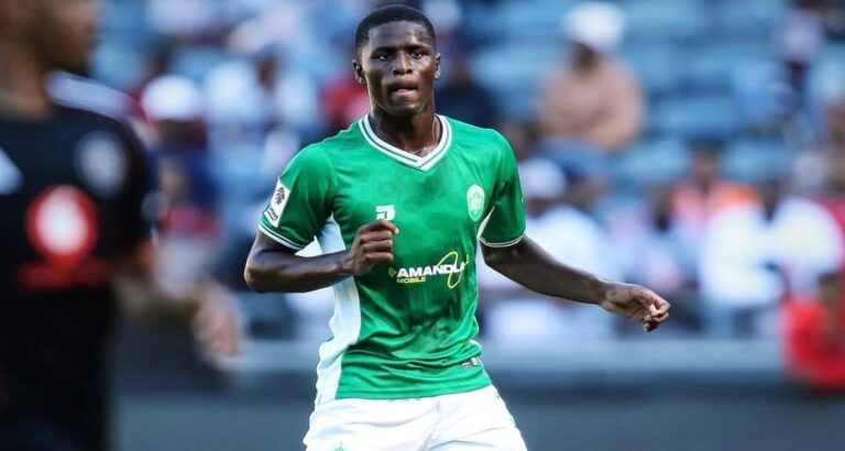 Wandile Dube in action for AmaZulu