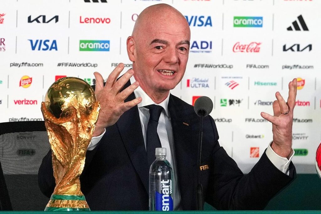 FIFA president Gianni Infantino