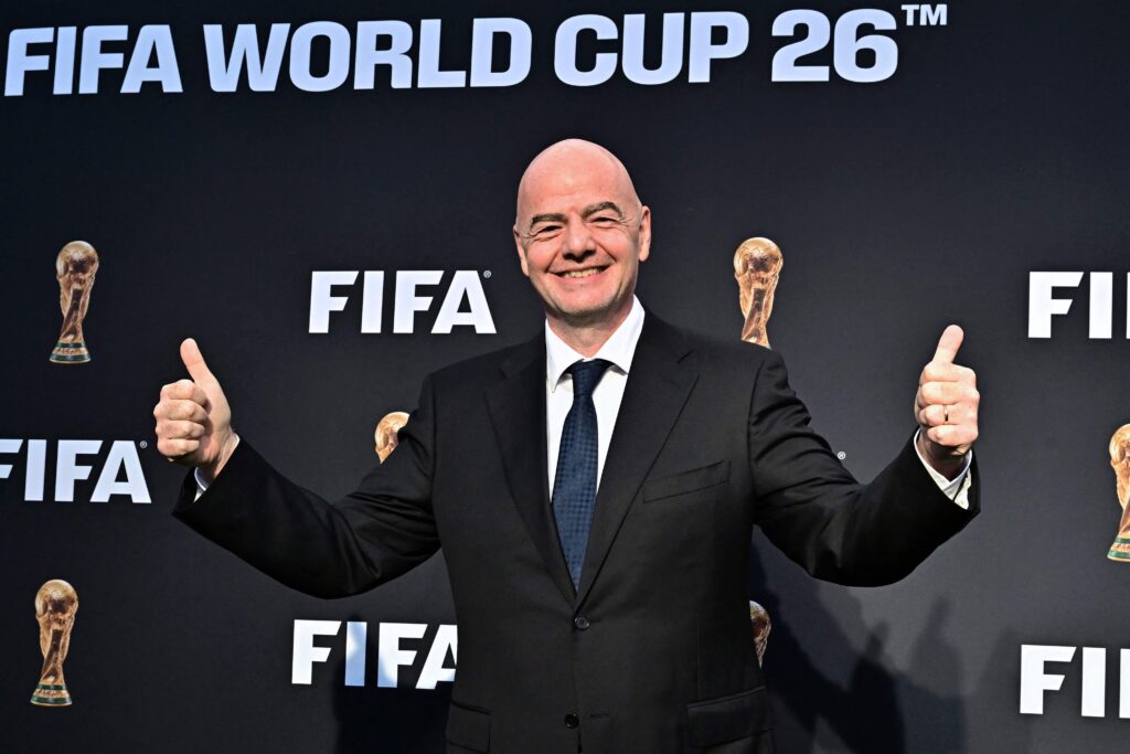 FIFA president Gianni Infantino