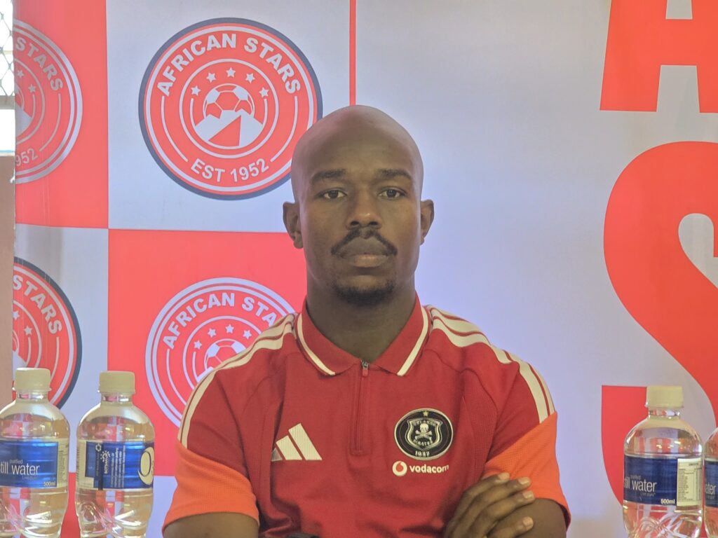 Orlando Pirates captain Nkosinathi Sibisi